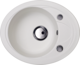 Кухонная мойка Kuppersberg CAPRI 1B1D S WHITE