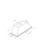 Вытяжка Kuppersberg INLINEA 70 X 4HPB