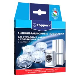 Антивибрационные подставки Topperr 3206 прозрачные 4 шт.