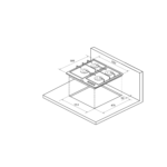 варочная поверхность Kuppersberg FV6TGRZ ANT Silver