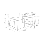 Микроволновая печь MAUNFELD MBMO.20.2PGW