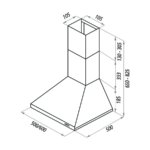 Вытяжка MAUNFELD Aire 60 White