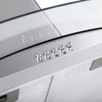 Вытяжка MAUNFELD Ancona PlusA 90 нержавеющая сталь\прозрачное стекло