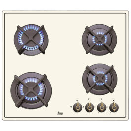 Варочная поверхность Teka ER 60 4G AI AL CI WHITE CREAM