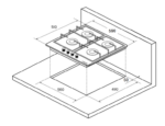 Варочная поверхность Teka PAC 60 4G AI AL CI