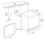 Встраиваемая посудомоечная машина Teka DW8 40 FI INOX