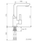 Смеситель Zigmund&Shtain ZS 0900