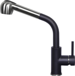 Смеситель Zigmund&Shtain ZS 1200L Черный базальт