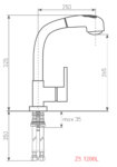 Смеситель Zigmund&Shtain ZS 1200L