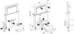 Вытяжка Falmec DOWNDRAFT GLASS BLACK 90 Арт. CDDW90.E1P2#ZZZN400F