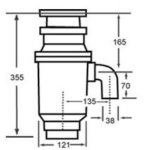 Измельчитель пищевых отходов Bone Crusher BC 610 Econom