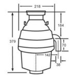 Измельчитель пищевых отходов Bone Crusher BC 810 Optimum