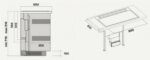 Варочная поверхность Falmec SINTESI 90 P.E.U. INOX Арт. CUZW90.00P8#ZZZI460F