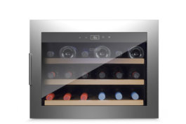 Встраиваемый винный шкаф Caso WineSafe 18 EB inox