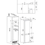 Встраиваемый холодильник Whirlpool SP40 802 EU