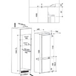 Встраиваемый холодильник Whirlpool SP40 801 EU