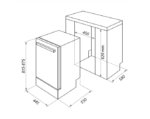 Встраиваемая посудомоечная машина HOMSAIR DW47M
