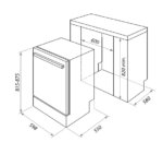 Встраиваемая посудомоечная машина HOMSAIR DW67M