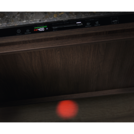 Двухцветный луч на полу, покажет статус программы