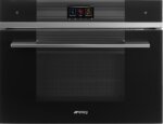 Духовой шкаф с функцией СВЧ Smeg SF4104WMCN