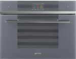 Духовой шкаф с функцией СВЧ Smeg SF4104WMCS