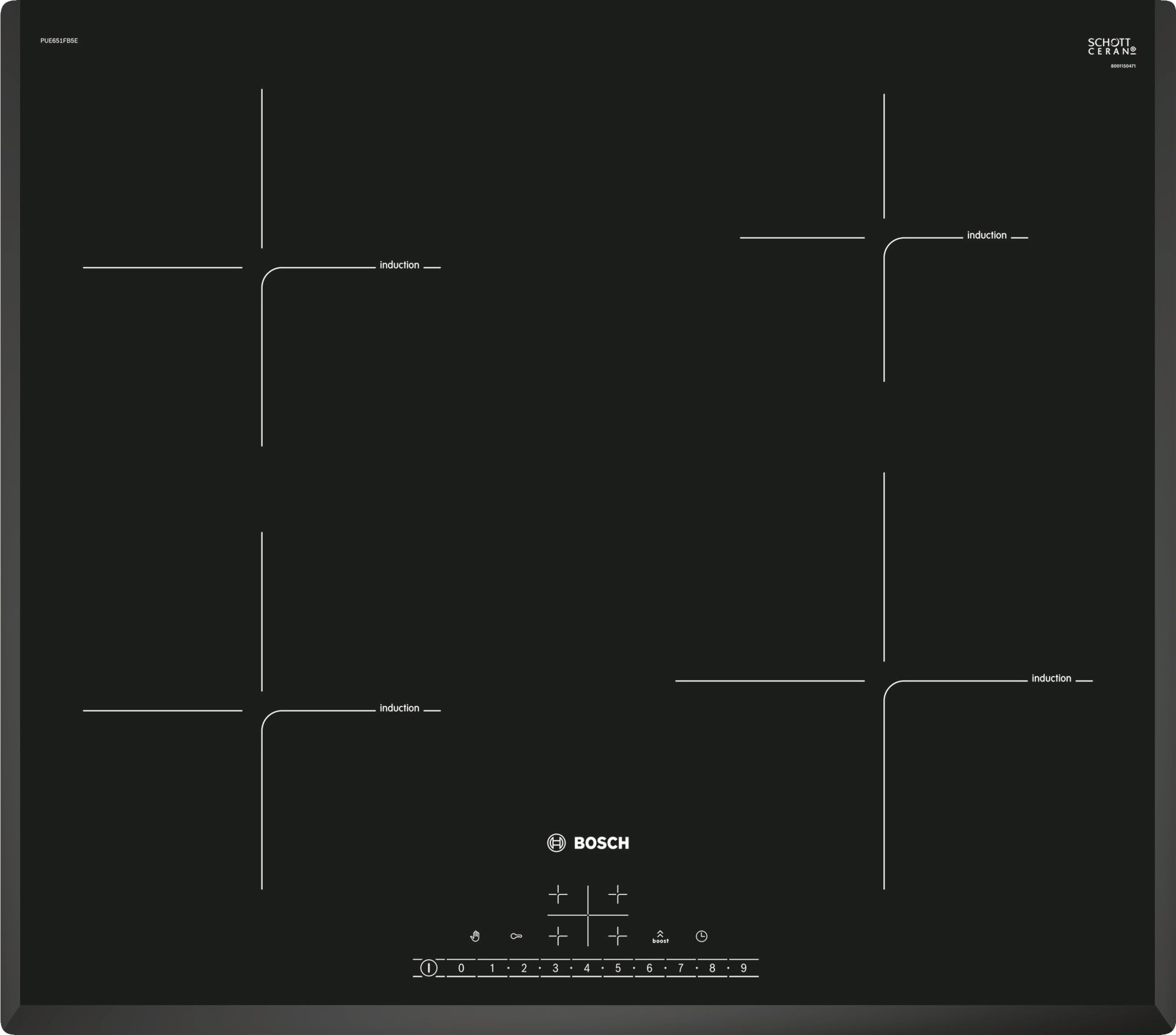 Варочная поверхность Bosch PUE 651 FB5E