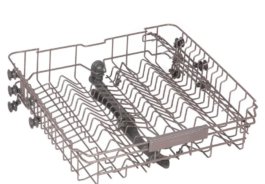 Вертикально регулируемая средняя корзина: меняйте высоту её расположения, перераспределяя пространство между верхней и нижней частью камеры даже в загруженном состоянии!
