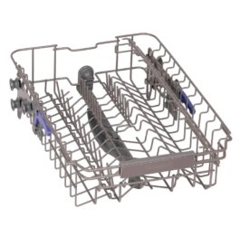 Вертикально регулируемая средняя корзина: меняйте высоту её расположения, перераспределяя пространство между верхней и нижней частью камеры даже в загруженном состоянии!