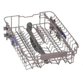 Вертикально регулируемая средняя корзина: меняйте высоту её расположения, перераспределяя пространство между верхней и нижней частью камеры даже в загруженном состоянии!